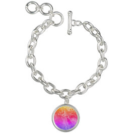 Bracelete Com Pingente Galáxia líquida 4
