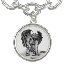 Bracelete Com Pingente Golem Gargoyle
