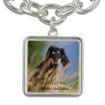 Memorial de Foto e Nome de Pet Personalizado