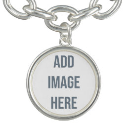 Bracelete Com Pingente Personalizar