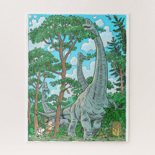 Brachiosaurus Quebra-cabeça 520