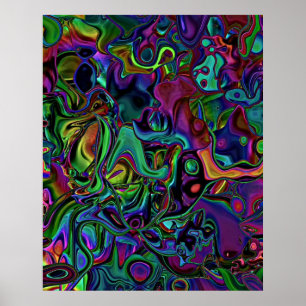 Brain Melt Poster