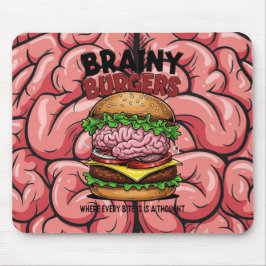 Brainy Burgers Mousepad