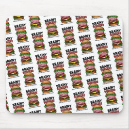 Brainy Burgers Mousepad