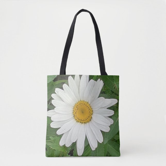 Branca Daisy Tote Bag (Frente)