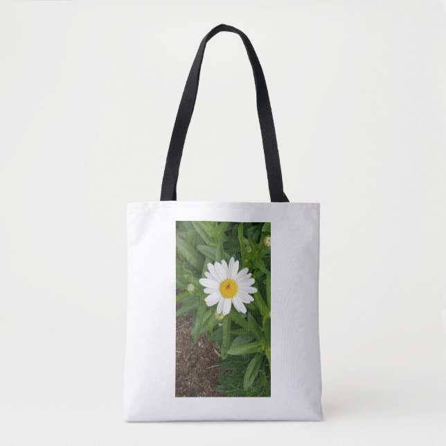 Branca Daisy Tote Bag (Frente)