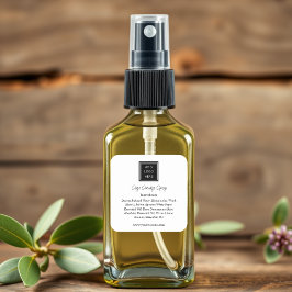 Branca | Etiquetas para produtos de componentes de