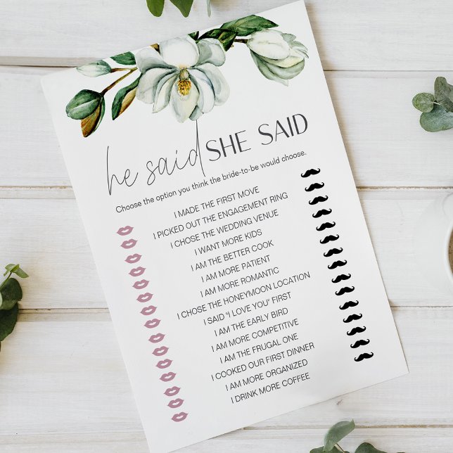 Branca, Magnolia, Jogo De Brida Floral, Disse Ela (Criador carregado)