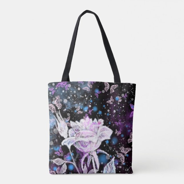 Branca Rosa Tote Bag (Verso)