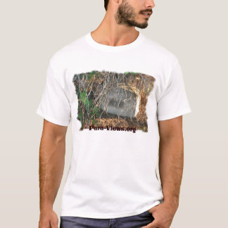 Branco da camisa do logotipo das Para-Vistas