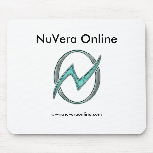 Branco de NuVO Mousepad (Frente)