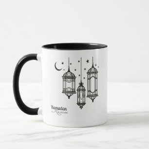 Branco de Ramadan Kareem caneca do clássico de 32