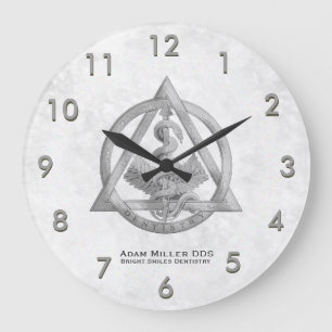 Branco do relógio de dentista personalizado