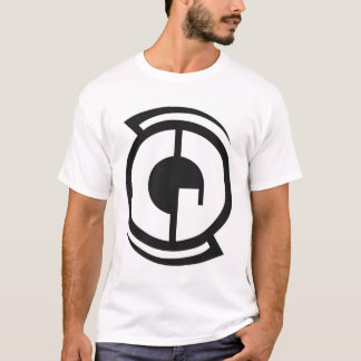 Branco do t-shirt de CGS nenhum URL
