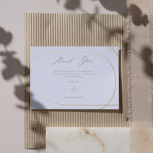 Branco Minimal Moderno Arco Ouro Casamento Gratidã