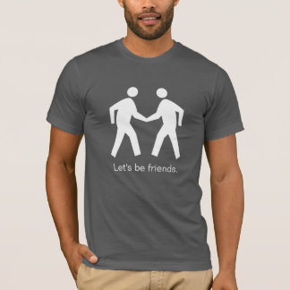 Branco no t-shirt preto da zona da redução do