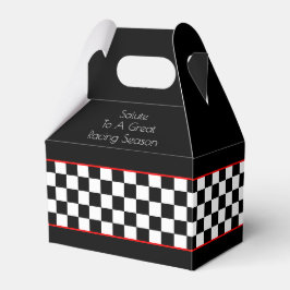 Branco Preto com Design de Caixa de Token Vermelha