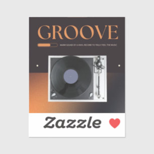 BRANCO PRETO E LARANJA EM ADESIVO DE VINIL CORTE P