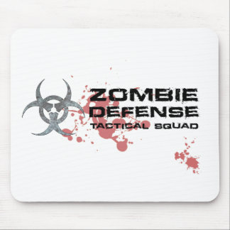 Branco tático do mousepad do pelotão da defesa do