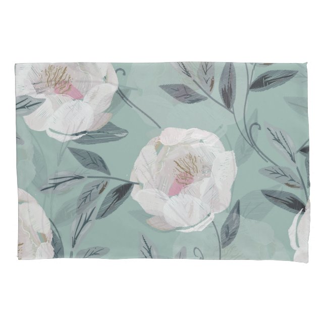 Brancos: Bordados Florais. (Frente)