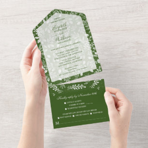 Brancos de Casamento Verde