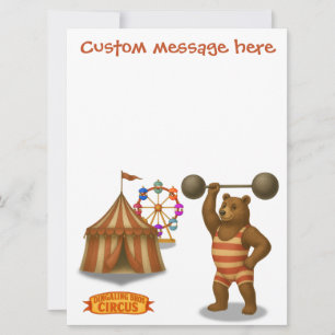 Brandon, urso forte do circo