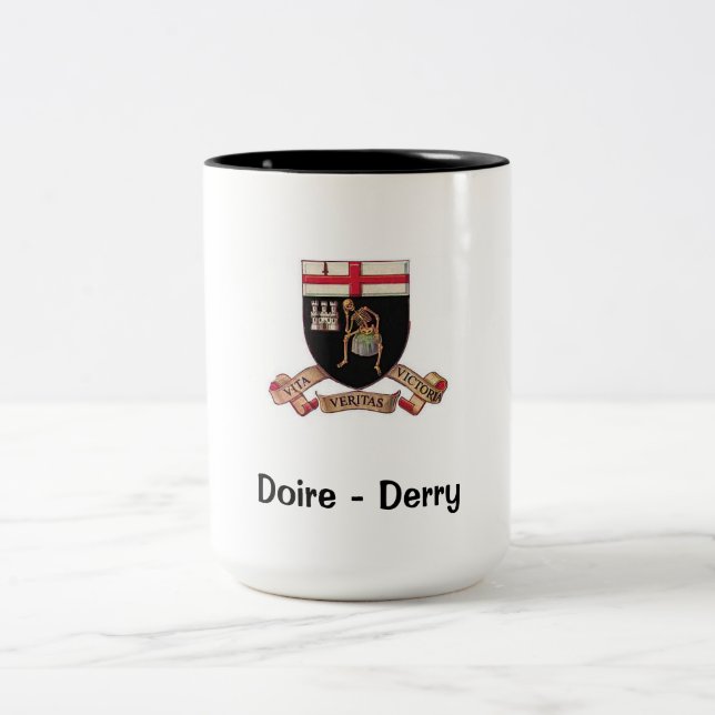 Brasão de Derry - caneca de café (Centro)