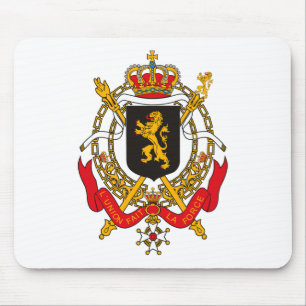 Brasão Mousepad de Bélgica
