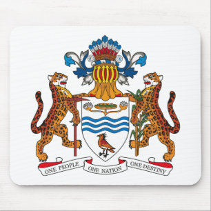 Brasão Mousepad de Guyana