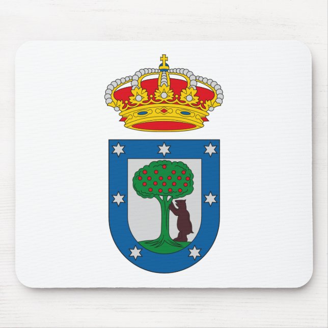Brasão Mousepad de Madrid (Frente)