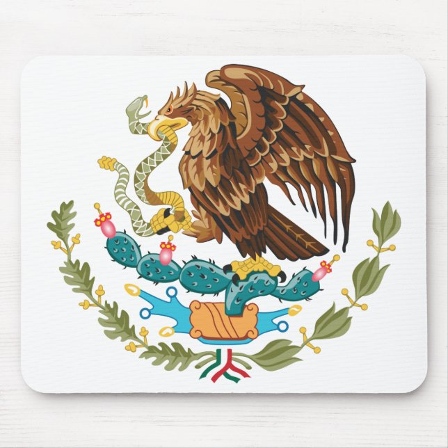 Brasão Mousepad de México (Frente)