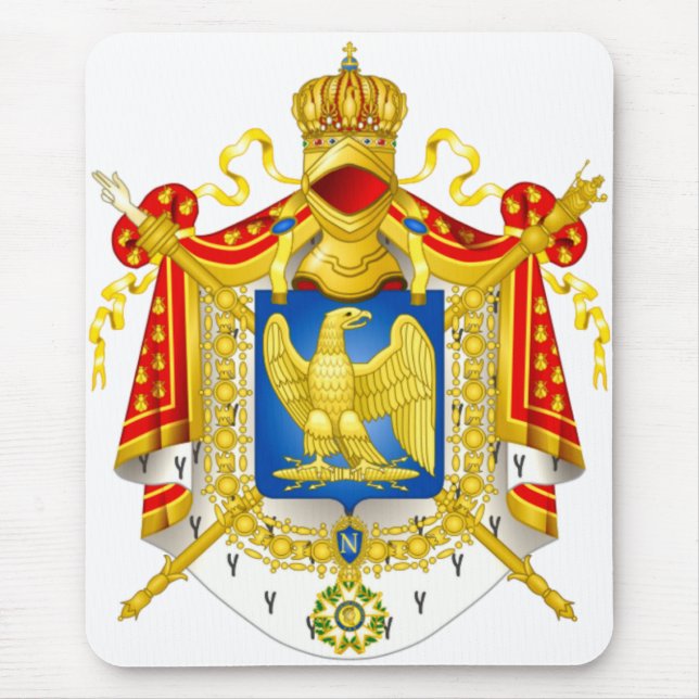 Brasão Napoleon Mousepad (Frente)