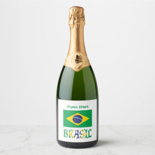 Brasil Bandeira Brasil Nome Personalizado