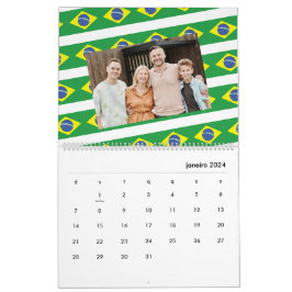 Brasil | Calendário Personalizado com Foto | 2024