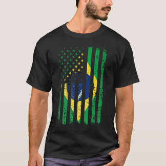 Brasil Camisa Brasil Futebol EUA Bandeira Jersey