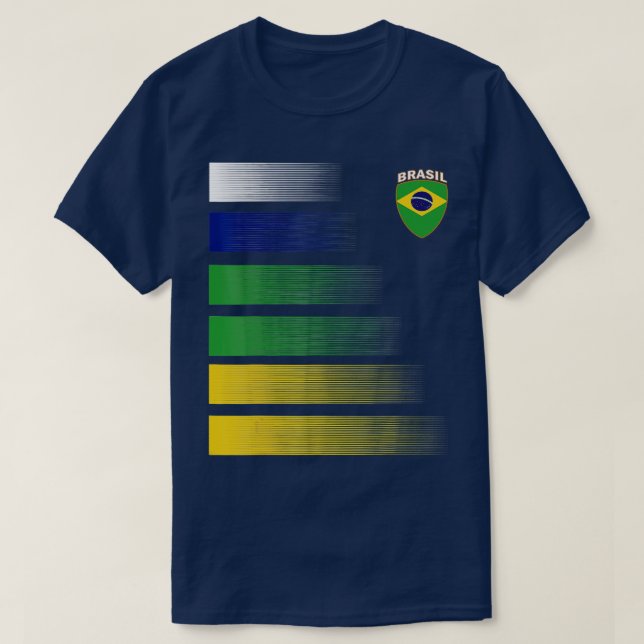 Brasil: Camisa De Futebol Brasileira (Frente do Design)