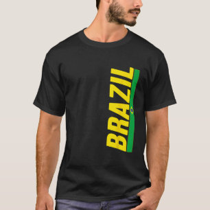 Brasil T Camisa Bandeira Brasil Gift Souvenir