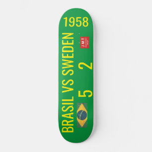 BRASIL VS SUÉCIA Skateboard