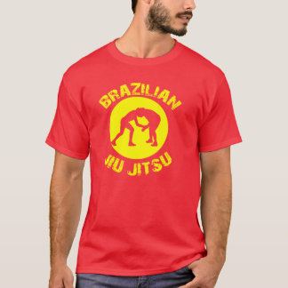 Brasileiro Jiu Jitsu - t-shirt do Oval de
