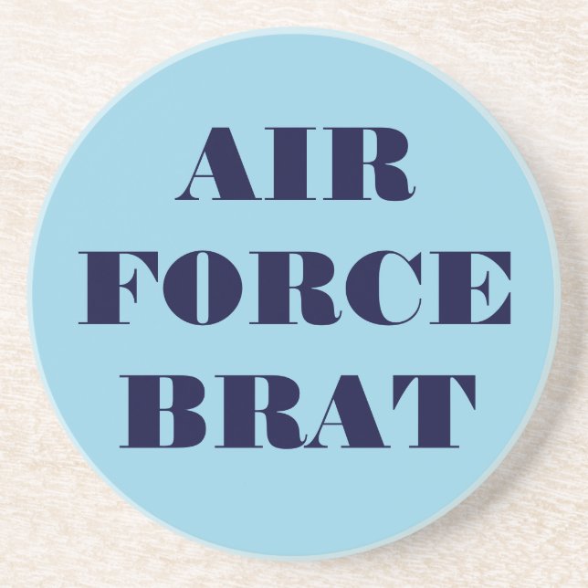 Brat da Força Aérea porta copos (Frente)