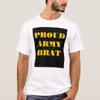 Brat do Exército Orgânico da Camisa T