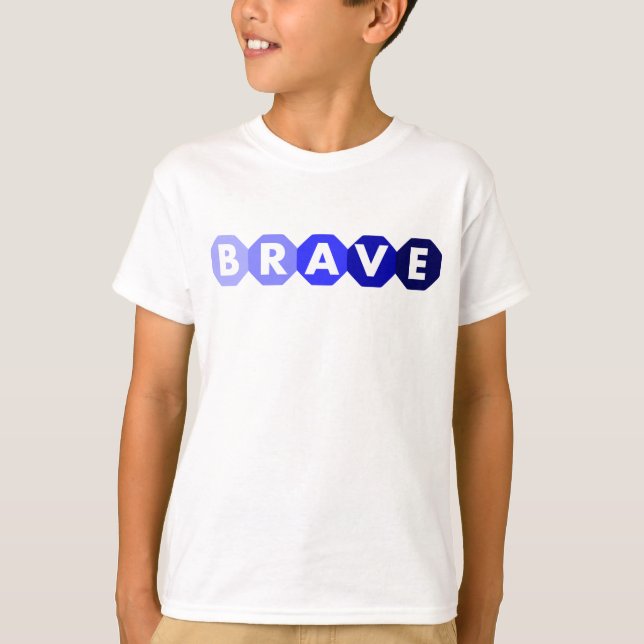 BRAVE long sleeves t-shirt for boys (Frente)