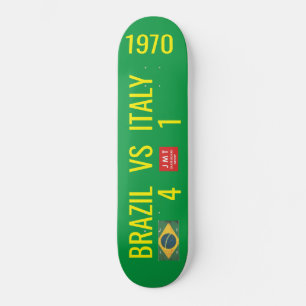 BRAZIL VS ITALY Skateboard
