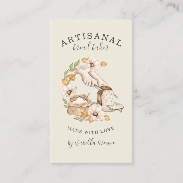 Bread Bakery Cartão de visita (Frente)