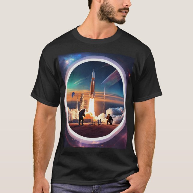 Breaking Free: Desenho de T-Shirt com Gravidade de (Frente)
