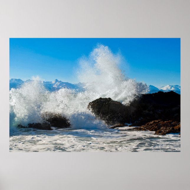 Breaking Wave Poster (Frente)