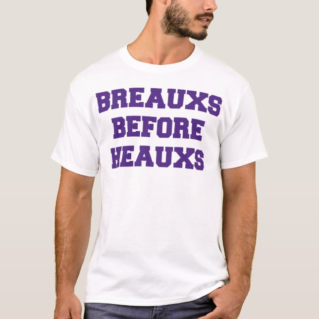 "BREAUXS ANTES camisa de HEAUXS" (Frente)