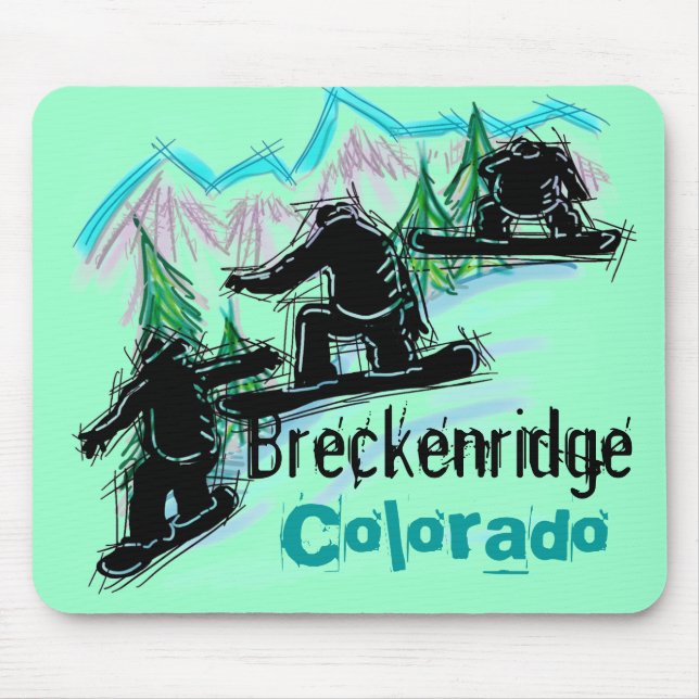 Breckenridge Colorado mousepad (Frente)