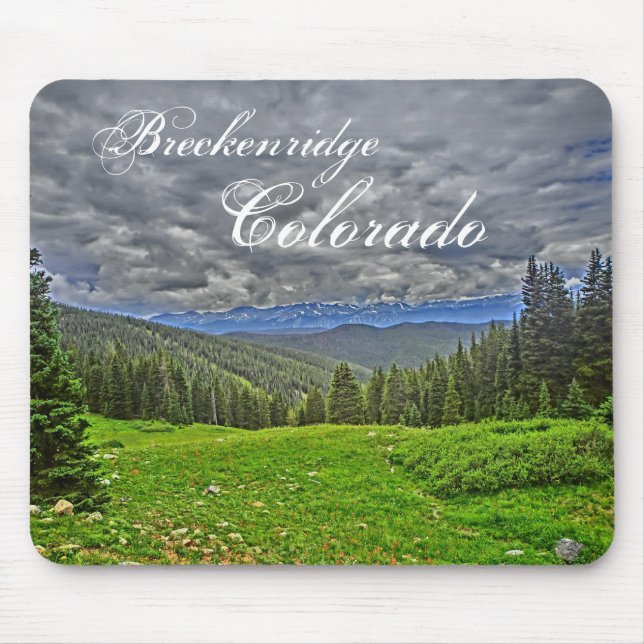 Breckenridge Colorado, mousepad cênico (Frente)