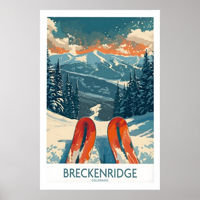 Breckenridge Poster Colorado 1 (Frente)